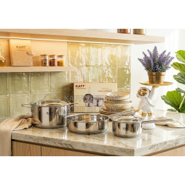 Bộ Nồi KAFF Inox 3 Món Cao Cấp KF-ST05304